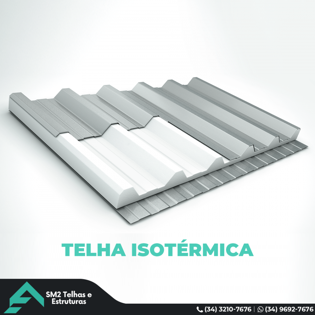 A Telha Isotérmica é uma solução que vai muito além da cobertura convencional! As Telhas Isotérmicas são projetadas para proporcionar um isolamento térmico eficiente. Composta por duas telhas de aço e um material isolante estrategicamente posicionado, essa tecnologia mantém a temperatura interna mais amena, promovendo conforto em todas as estações.