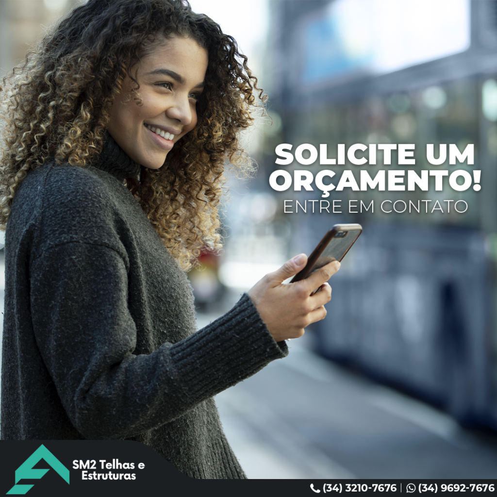 Solicite um orçamento. Está planejando um novo projeto ou reforma? Na SM2 Telhas e Estruturas Metálicas, oferecemos soluções personalizadas para todas as suas necessidades. Nossos produtos incluem telhas galvalume, telhas isotérmicas, telhas sob medida.