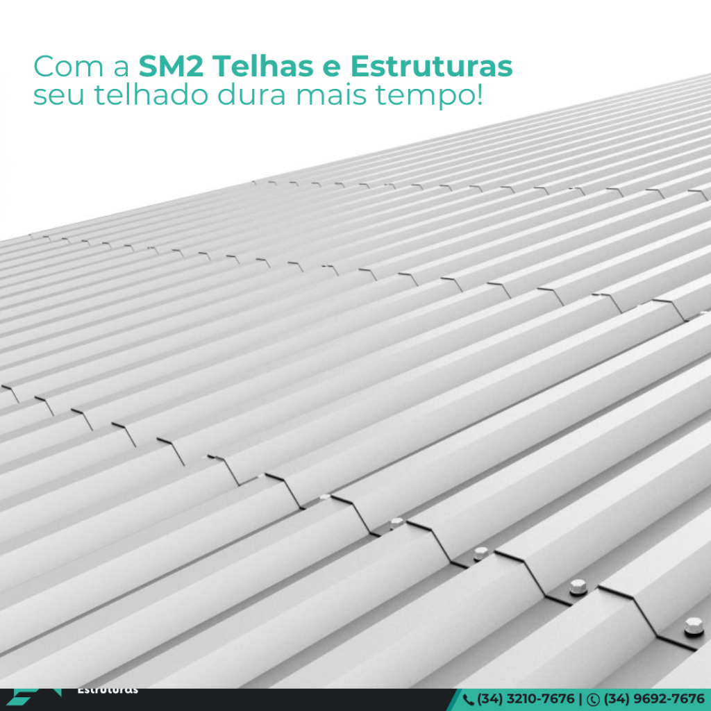 Dica técnica. A SM2 aplica fundo anticorrosivo nas estruturas metálicas que fabrica, garantindo resistência à ferrugem e durabilidade extrema.