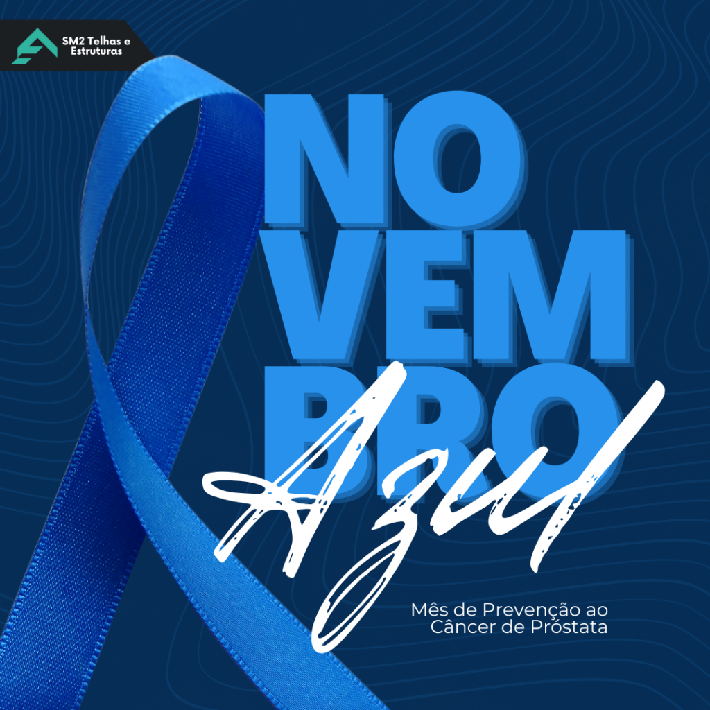 Novembro Azul Cuidar da saúde também é um ato de coragem. vida longa e saudável
