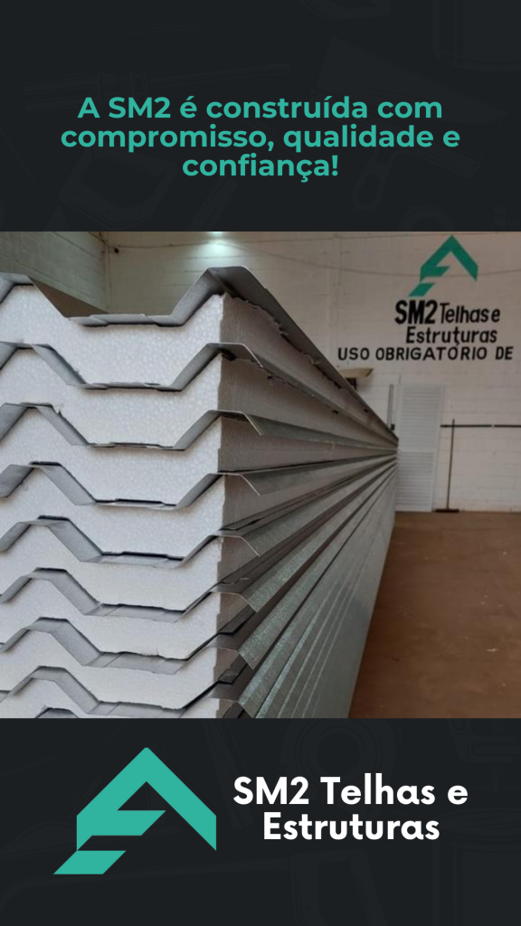 Quem Somos. A SM2 é construída com compromisso, qualidade e confiança. Cada obra atendida, cada telha fabricada e cada cliente satisfeito faz parte da nossa história.